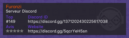 Furonzi - Serveur Discord