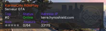 KarmaCity RôlePlay