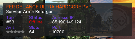 FER DE LANCE ULTRA HARDCORE PVP