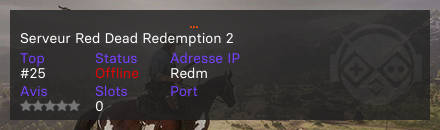 𝐋𝐞𝐠𝐚𝐜𝐲 𝐕𝐚𝐥𝐥𝐞𝐲 - Serveur Red Dead Redemption 2