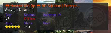 😎MasterLiife Rp 😎 RP Sérieux | Entreprise Disponible !