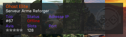 Ghost Elite - Serveur Arma Reforger