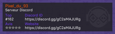 Pixel_du_93 - Serveur Discord