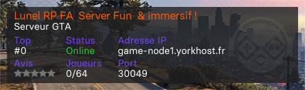 Lunel RP FA  Server Fun  & immersif !