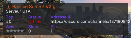 🗼 Banlieu Sud RP V2🗼