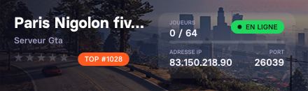 Paris Nigolon five-pd - Roleplay Français