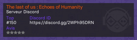 The last of us : Echoes of Humanity