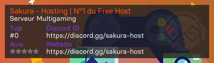 Sakura - Hosting | N°1 du Free Host