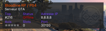 Bloodline RP / PS4