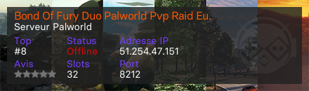 Bond Of Fury Duo Palworld Pvp Raid Eu. 
