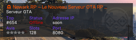 🚨 Newark RP – Le Nouveau Serveur GTA RP à ne pas rater 🚨