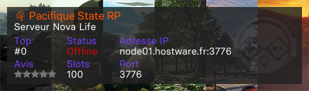 🌴 Pacifique State RP