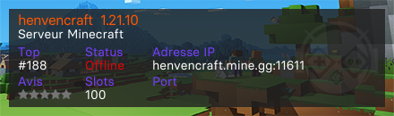 henvencraft  1.21.10