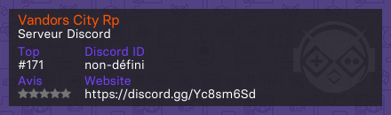 Vandors City Rp