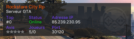 Rockstars City Rp