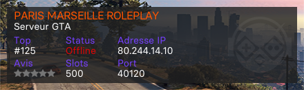 PARIS MARSEILLE ROLEPLAY