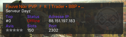 Fauve Noir PVP 🇫🇷 | Trader • BBP • Expansion | Admins actifs