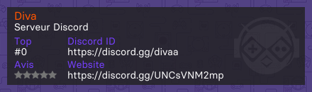 Diva - Serveur Discord