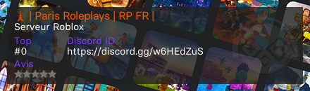 🗼 | Paris Roleplays | RP FR |