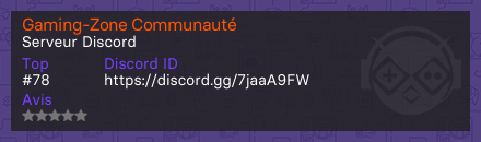 Gaming-Zone Communauté