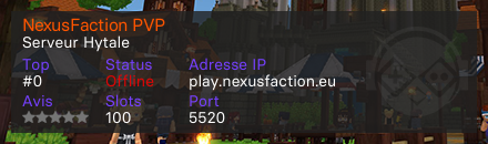 NexusFaction PVP