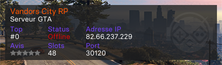 Vandors City RP