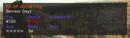 FR RP Astral City 