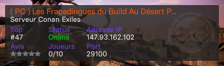 ( PC ) Les Frapadingues du Build Au Désert PVE TOTAL ( PC )/ Xp x2 / Far x4 / 4 man FR