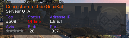 Ceci est un test de GoodKat