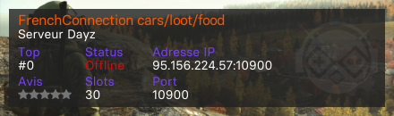 FrenchConnection cars/loot/food