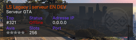 LS Legacy | serveur EN DEV