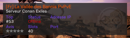 [Fr] La Vallée des Bannis PvPvE 