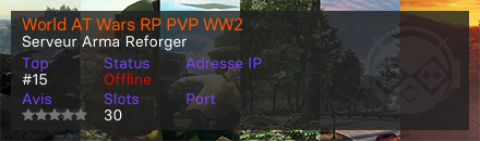 World AT Wars RP PVP WW2 