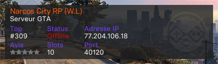 Narcos City RP (W.L)