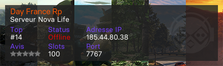 Day France Rp - Serveur Nova Life