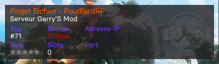 Projet Eichen - PoudlardRP