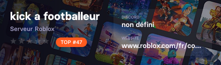 kick a footballeur - Serveur Roblox