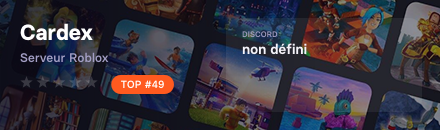 Cardex - Serveur Roblox