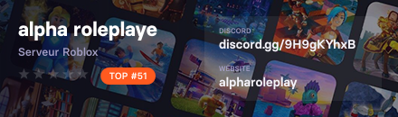 alpha roleplaye - Serveur Roblox