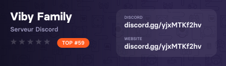 Viby Family - Serveur Discord