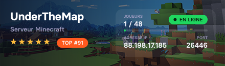 UnderTheMap - Serveur Minecraft