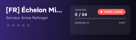 [FR] Échelon Mistral | PVE | Semi-Milsim | Formation