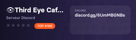 👁Third Eye Cafe☕ - Serveur Discord