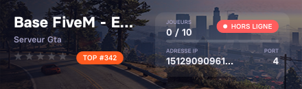 Base FiveM - En Développement 