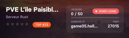 PVE L’ile Paisible/x1x5/Raid/Skills