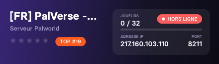 [FR] PalVerse - 5x • PvE  • Fresh Start • discord.gg/gBU5N9WmFv