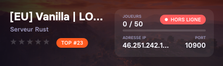 [EU] Vanilla | LOW POP | WIPE EVERY 3 MONTHS