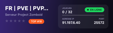 FR | PVE | PVP ZONE | EVENTS | Adrenaline V1