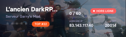 L’ancien DarkRP FR