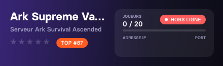 Ark Supreme Valguero (X10) Fr